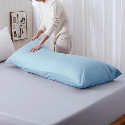 4 Pack Cooling Pillow Cases,Viscose Derived from Bamboo Pillow Protectors Queen Size Set of 4, 400 Thread Count Soft Silky Breathable Summer Pillow Cover with Zipper Hidden (4PCS, Queen,White)