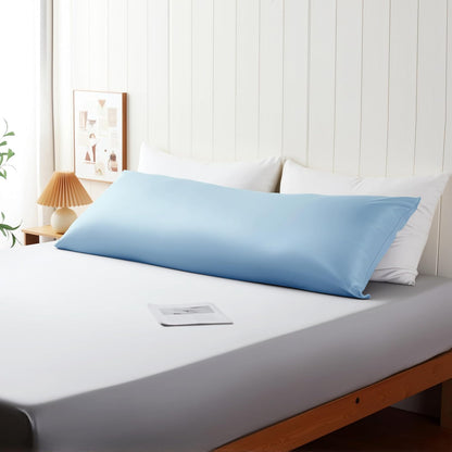 4 Pack Cooling Pillow Cases,Viscose Derived from Bamboo Pillow Protectors Queen Size Set of 4, 400 Thread Count Soft Silky Breathable Summer Pillow Cover with Zipper Hidden (4PCS, Queen,White)