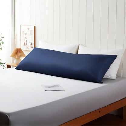 4 Pack Cooling Pillow Cases,Viscose Derived from Bamboo Pillow Protectors Queen Size Set of 4, 400 Thread Count Soft Silky Breathable Summer Pillow Cover with Zipper Hidden (4PCS, Queen,White)