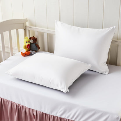 4 Pack Cooling Pillow Cases,Viscose Derived from Bamboo Pillow Protectors Queen Size Set of 4, 400 Thread Count Soft Silky Breathable Summer Pillow Cover with Zipper Hidden (4PCS, Queen,White)