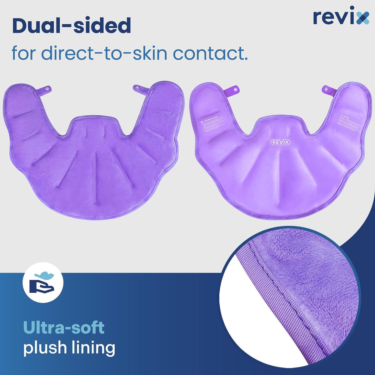 REVIX Ice Pack for Shoulders and Neck, Shoulder Ice Pack for Back Relief