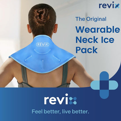 REVIX Ice Pack for Shoulders and Neck, Shoulder Ice Pack for Back Relief