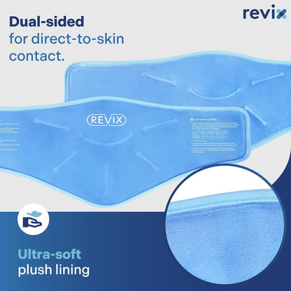 REVIX Ice Pack for Shoulders and Neck, Shoulder Ice Pack for Back Relief