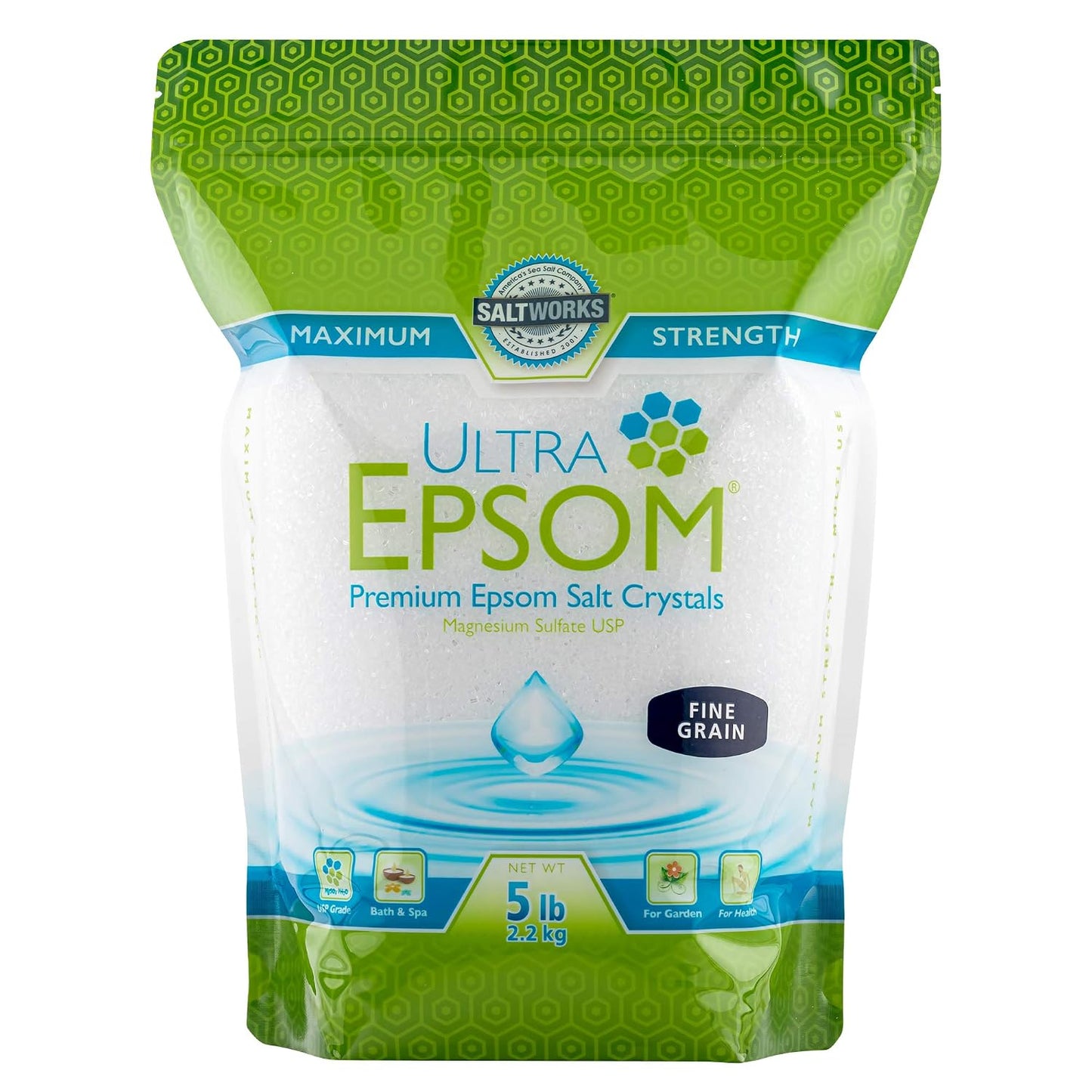 Bath Salt Medium, 80 Ounce