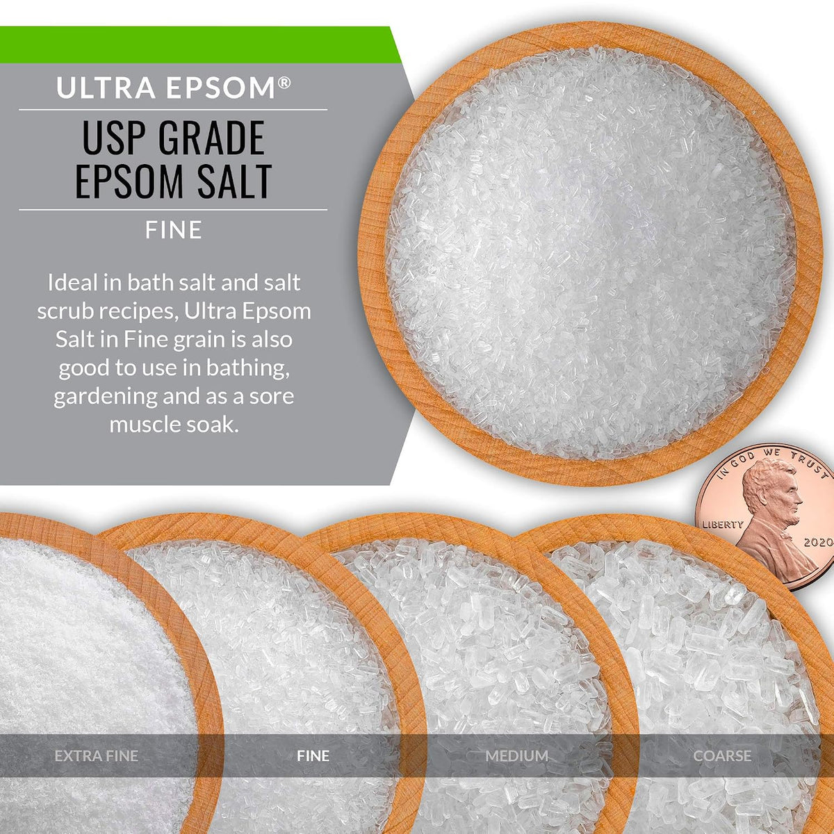 Bath Salt Medium, 80 Ounce