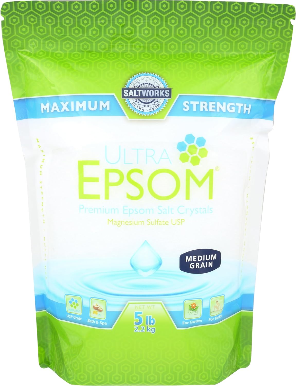 Bath Salt Medium, 80 Ounce