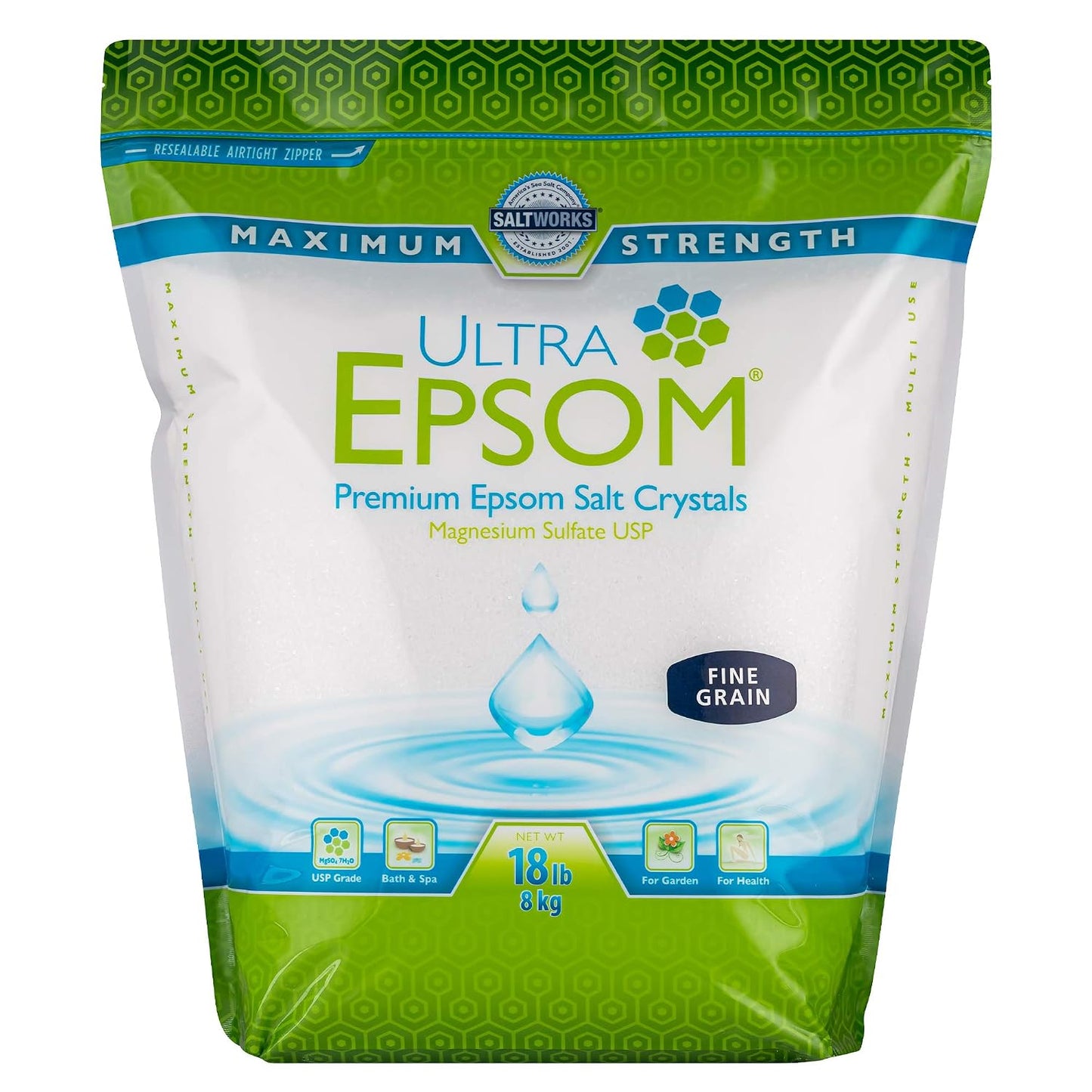 Bath Salt Medium, 80 Ounce