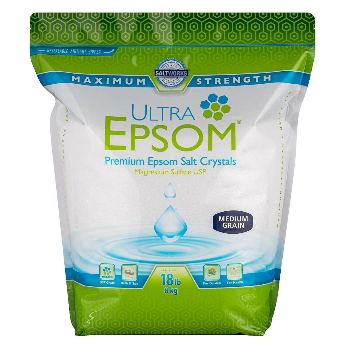Bath Salt Medium, 80 Ounce