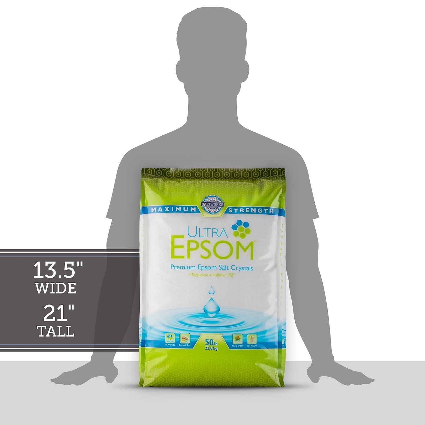 Bath Salt Medium, 80 Ounce