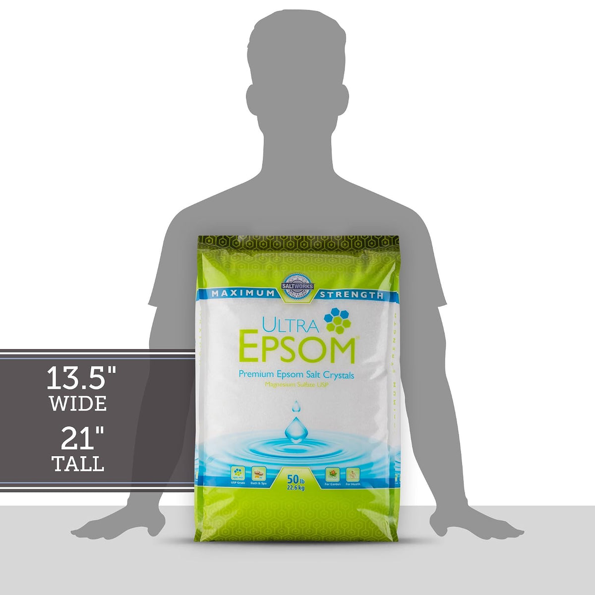 Bath Salt Medium, 80 Ounce