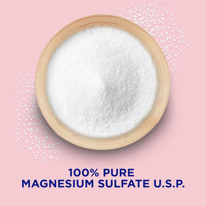 Pure Epsom Salt Multipurpose Solution, Fragrance Free, Bulk Size - 19 lbs
