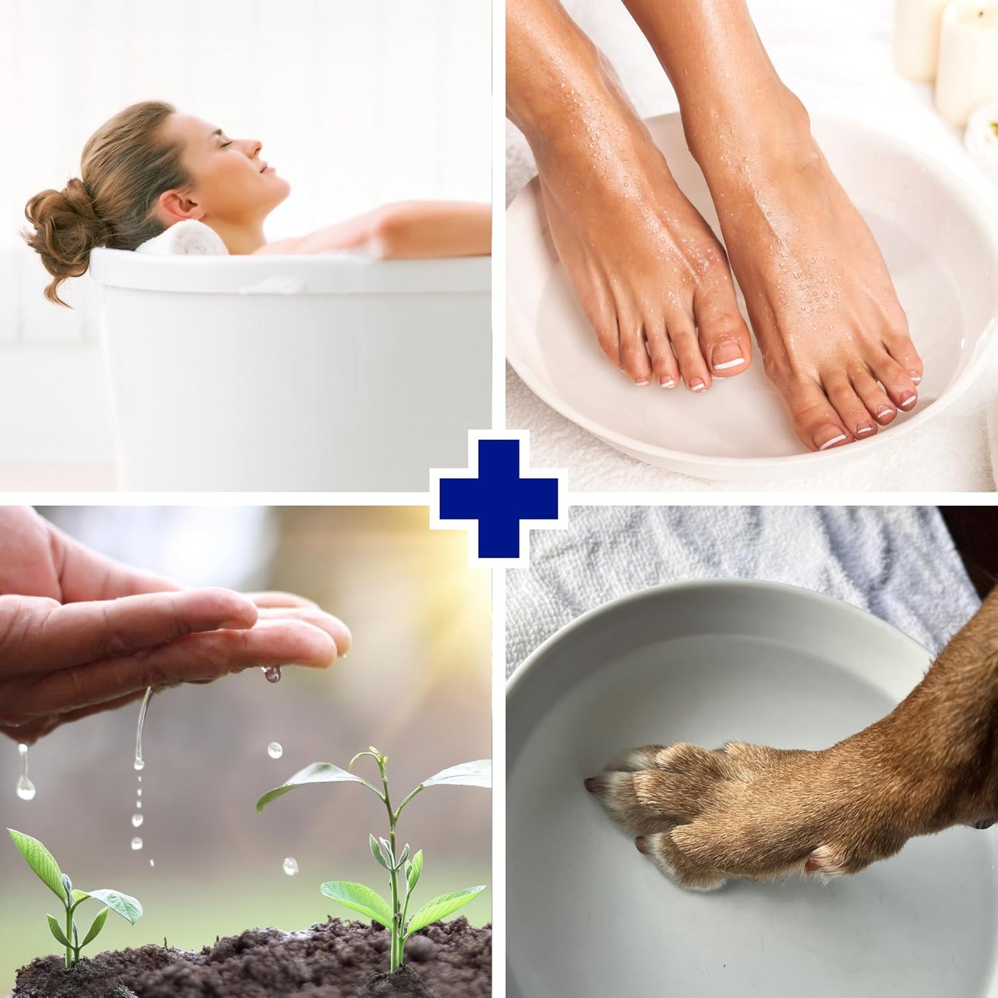 Pure Epsom Salt Multipurpose Solution, Fragrance Free, Bulk Size - 19 lbs