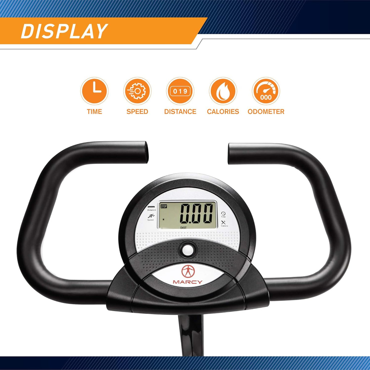 Foldable Upright Exercise Bike with Adjustable Resistance for Cardio Workout & Strength Training - Multiple Styles Available
