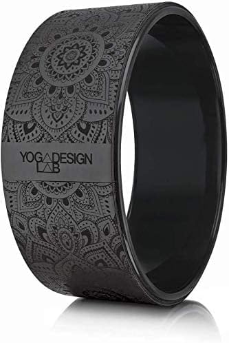 THE YOGA WHEEL | Eco Printed, Extra Strength, Padded, Dharma Exercise Wheel | Designed in Bali | Enhance Your Postures and Stretch Deeper