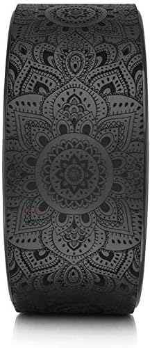 THE YOGA WHEEL | Eco Printed, Extra Strength, Padded, Dharma Exercise Wheel | Designed in Bali | Enhance Your Postures and Stretch Deeper