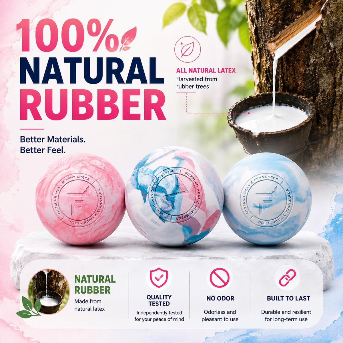 Double Lacrosse Massage Ball for Myofascial Release, Quality Certification, Massage Deep Tissue for Waist Back Feet, Trigger Point Therapy, Muscle Knots, Peanut Massage Ball for Muscle Pain
