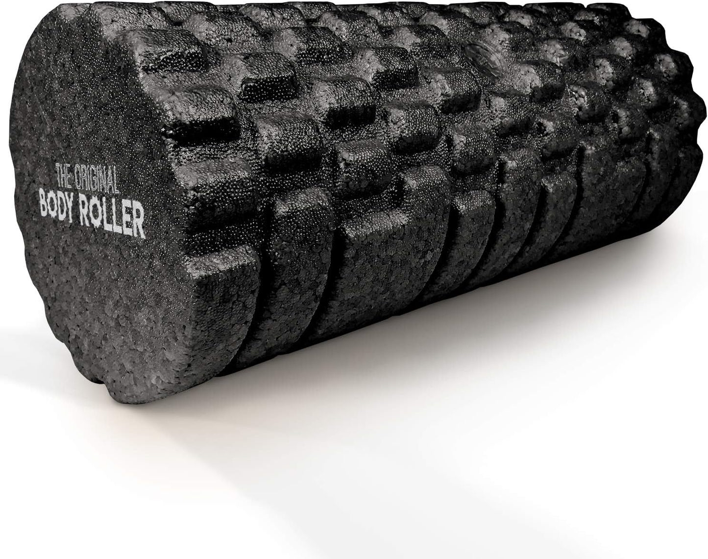 High Density Foam Roller for Exercise & Recovery | Firm, Patented Texture is ideal for pre- and post- workout massages, Trigger Point Relief, Physical Therapy, and Back Pain