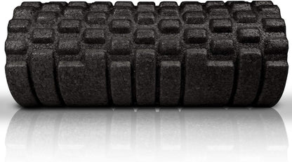 High Density Foam Roller for Exercise & Recovery | Firm, Patented Texture is ideal for pre- and post- workout massages, Trigger Point Relief, Physical Therapy, and Back Pain
