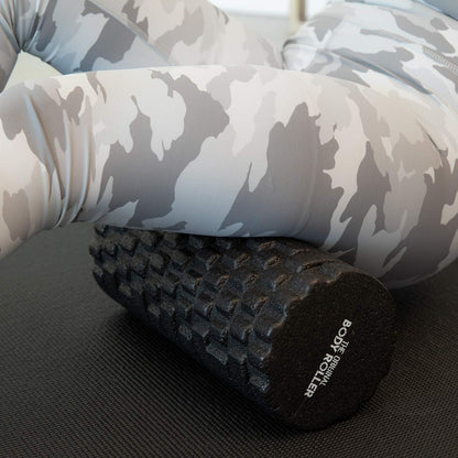 High Density Foam Roller for Exercise & Recovery | Firm, Patented Texture is ideal for pre- and post- workout massages, Trigger Point Relief, Physical Therapy, and Back Pain