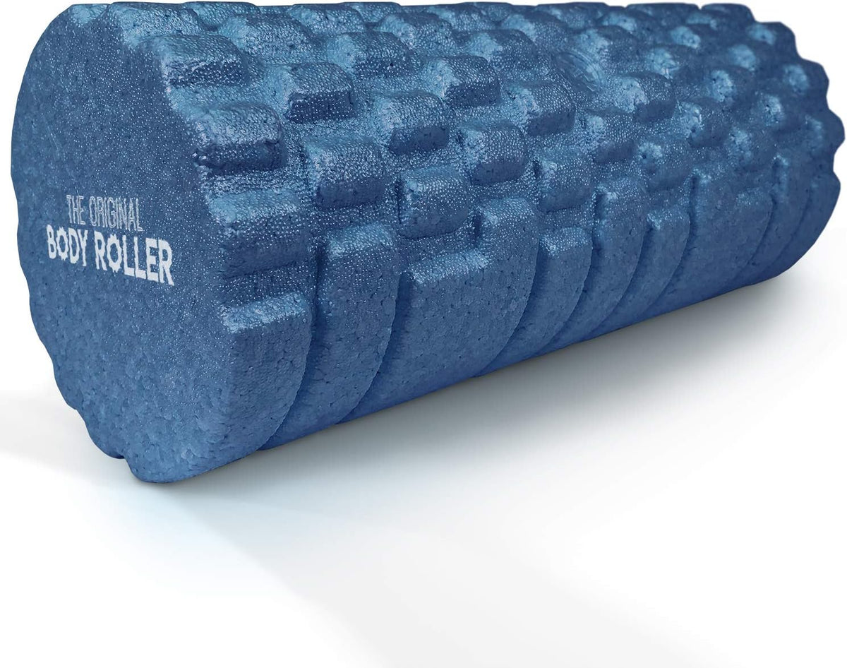 High Density Foam Roller for Exercise & Recovery | Firm, Patented Texture is ideal for pre- and post- workout massages, Trigger Point Relief, Physical Therapy, and Back Pain