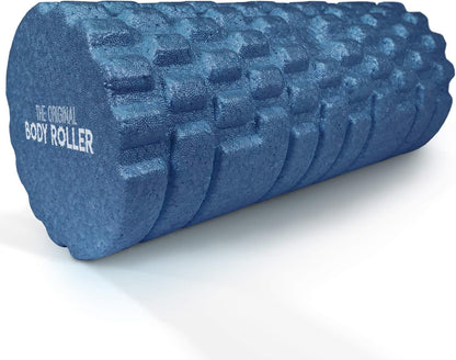 High Density Foam Roller for Exercise & Recovery | Firm, Patented Texture is ideal for pre- and post- workout massages, Trigger Point Relief, Physical Therapy, and Back Pain