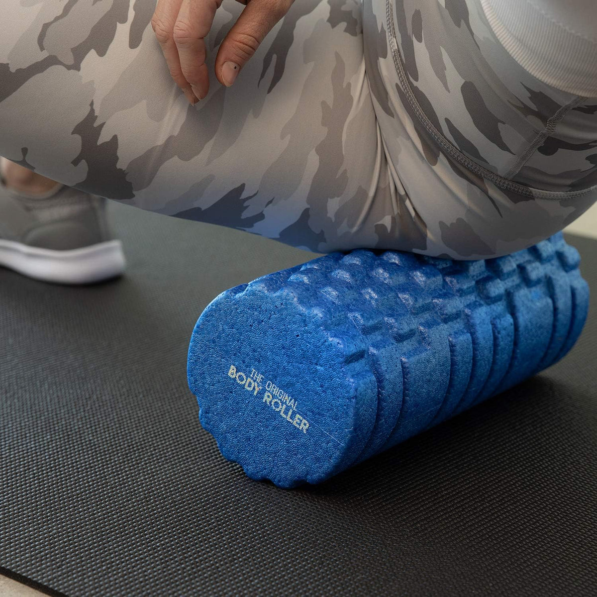 High Density Foam Roller for Exercise & Recovery | Firm, Patented Texture is ideal for pre- and post- workout massages, Trigger Point Relief, Physical Therapy, and Back Pain