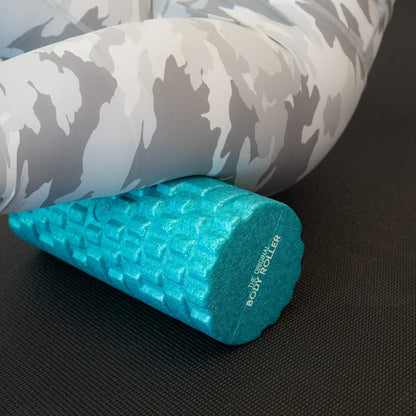 High Density Foam Roller for Exercise & Recovery | Firm, Patented Texture is ideal for pre- and post- workout massages, Trigger Point Relief, Physical Therapy, and Back Pain