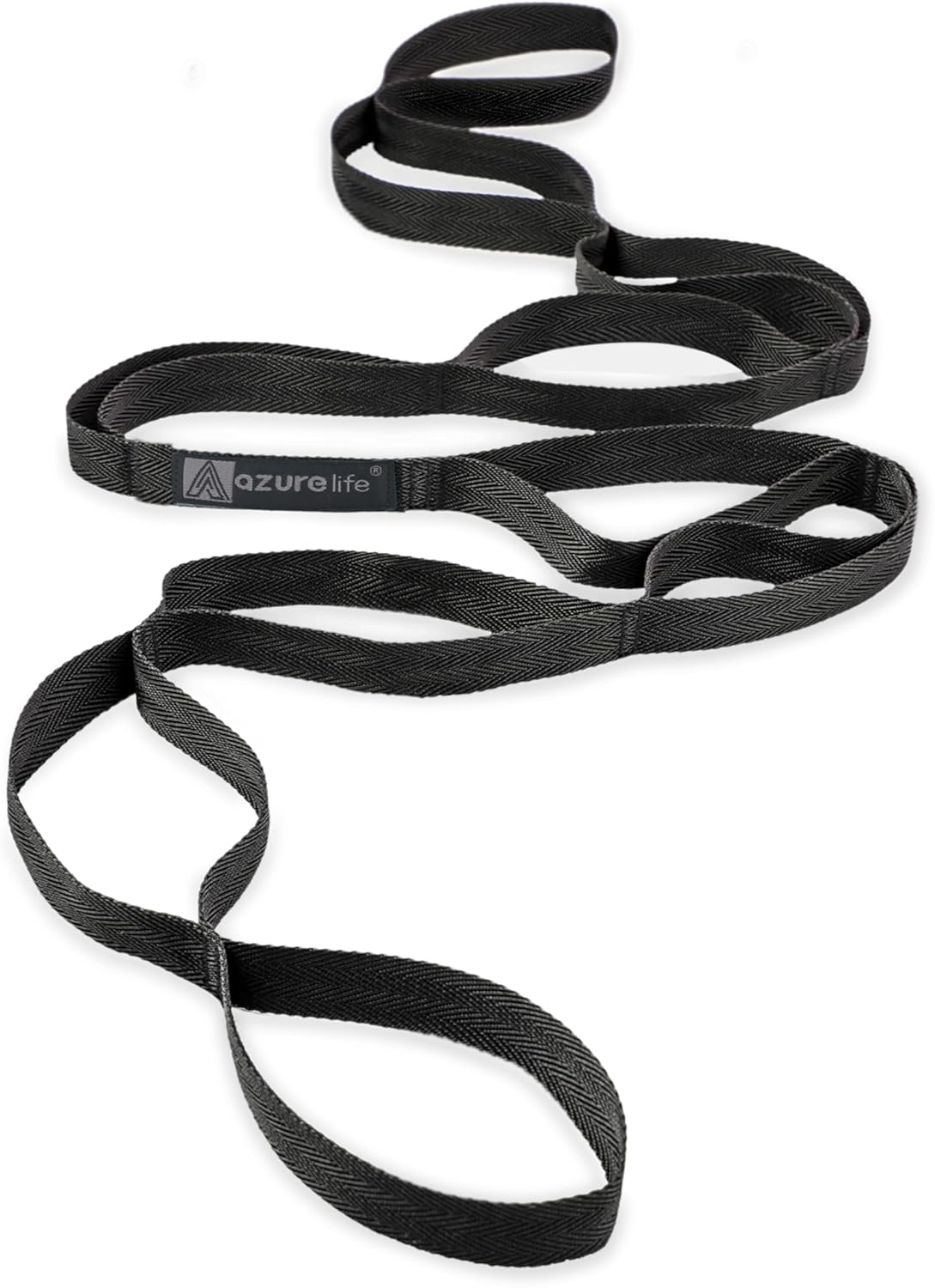 Premium Durable Stretch Straps with Loops, Stretching Strap for Physical Therapy, Multi-Loop Yoga Strap Fitness Exercise Strap for Yoga, Pilates, Dance, Flexibility&Exercise