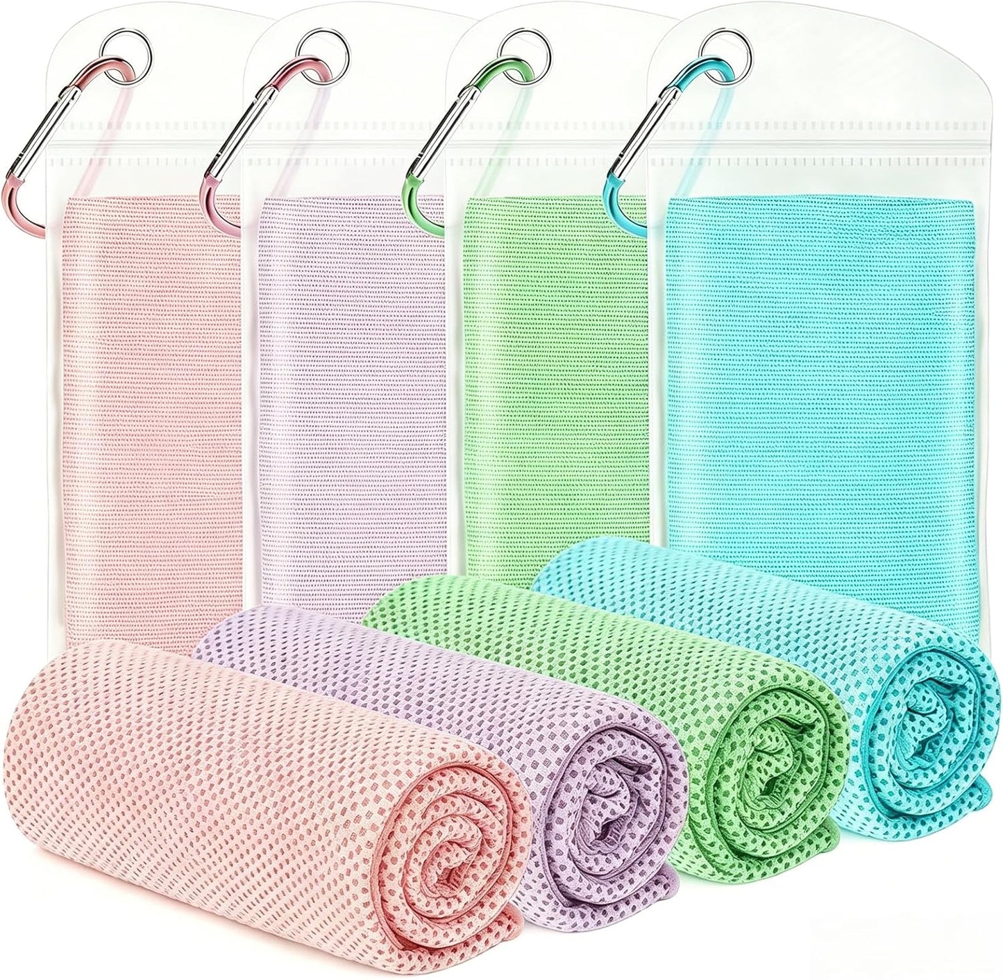 3 Pack Cooling Towel for Neck and face(40"x12"), Cooling Neck Wraps