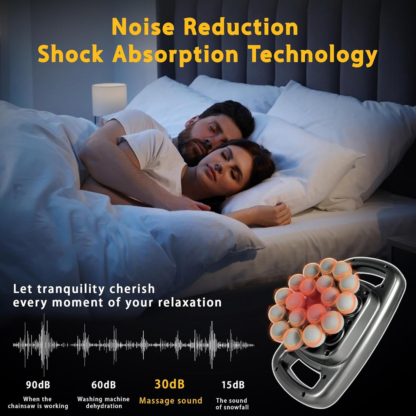 24 Head Massage Gun Set, Massager Gun Deep Tissue, Back Massager | 9 Modes 99 Intensities, 3000 RPM High, Deep Tissue Percussion Massager, Massage Gun Legs, Shoulders, Back, Body, Home Gym