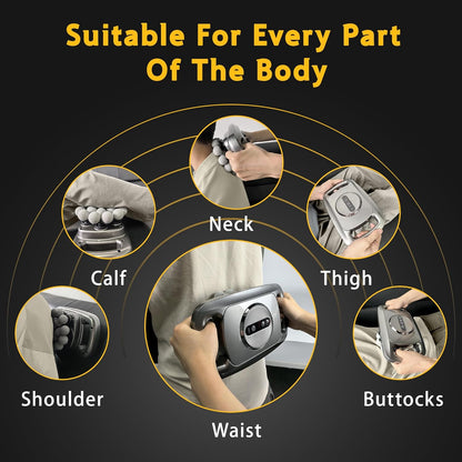 24 Head Massage Gun Set, Massager Gun Deep Tissue, Back Massager | 9 Modes 99 Intensities, 3000 RPM High, Deep Tissue Percussion Massager, Massage Gun Legs, Shoulders, Back, Body, Home Gym