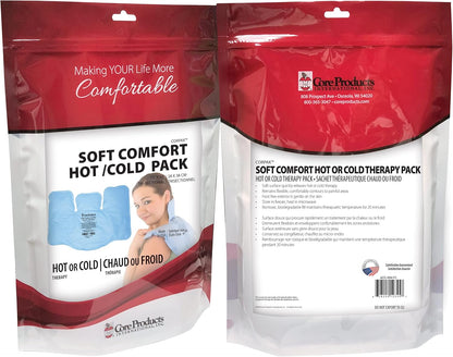 Reusable Hot & Cold Therapy Pack for Knee, Back & Shoulder Pain, Cervical, 6 x 20 inch Made in USA