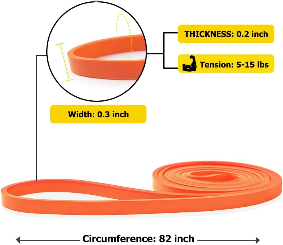 Resistance Band Pull up Band Fitness Exercise Bands Natural Latex for Workout Body Stretch Powerlifting Band Fitness Sport Training at Home/The Gym