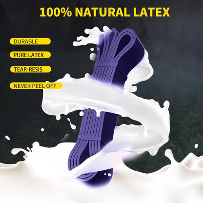 Resistance Band Pull up Band Fitness Exercise Bands Natural Latex for Workout Body Stretch Powerlifting Band Fitness Sport Training at Home/The Gym