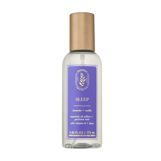 Aromatherapy Lavender Vanilla Essential Oil Mist, Body Spray with Vitamin E and Aloe, Pillow Spray for Calming Bedtime Relaxation, 5.3 fl oz - 1 Pack