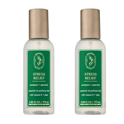 Aromatherapy Lavender Vanilla Essential Oil Mist, Body Spray with Vitamin E and Aloe, Pillow Spray for Calming Bedtime Relaxation, 5.3 fl oz - 1 Pack