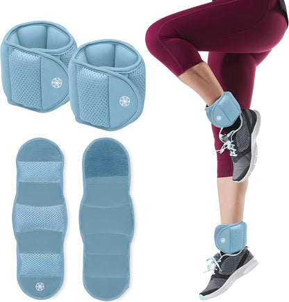 Ankle Weights, Wearable Bracelet to Strengthen, Tone & Sculpt, Adjustable Ankle Weights for Women & Men for Yoga, Dance, Pilates, Barre, Cardio, Home & Gym Use