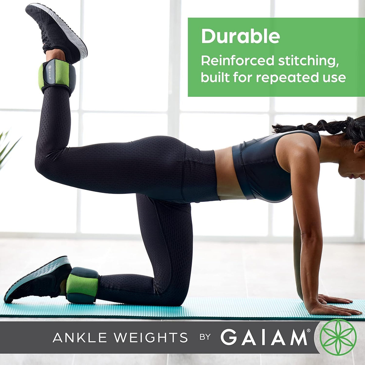 Ankle Weights, Wearable Bracelet to Strengthen, Tone & Sculpt, Adjustable Ankle Weights for Women & Men for Yoga, Dance, Pilates, Barre, Cardio, Home & Gym Use