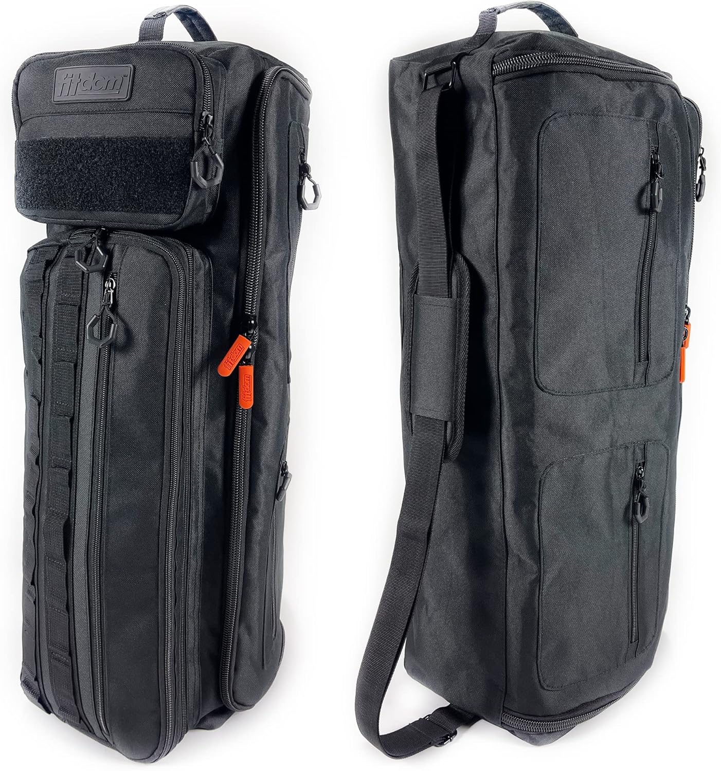 Tactical Inspired Yoga Bag for Adult Men. Heavy Duty Yoga Bags and Carriers Fits All Your Stuff. Yoga Mat Bag with Expandable Compartment for 2 Yoga Blocks & Multiple Pockets - Yoga Mat Carrier