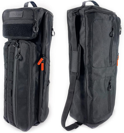Tactical Inspired Yoga Bag for Adult Men. Heavy Duty Yoga Bags and Carriers Fits All Your Stuff. Yoga Mat Bag with Expandable Compartment for 2 Yoga Blocks & Multiple Pockets - Yoga Mat Carrier