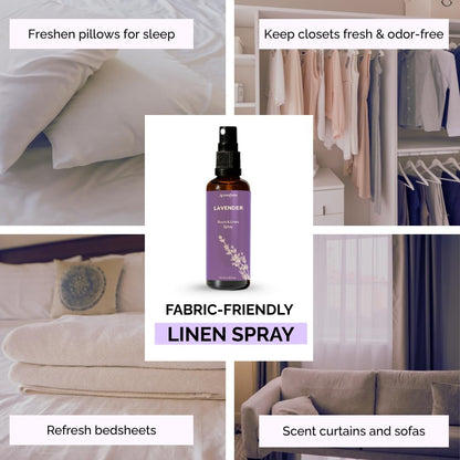 Lavender Air Freshener Spray for Room, Linen & Pillow 100ml