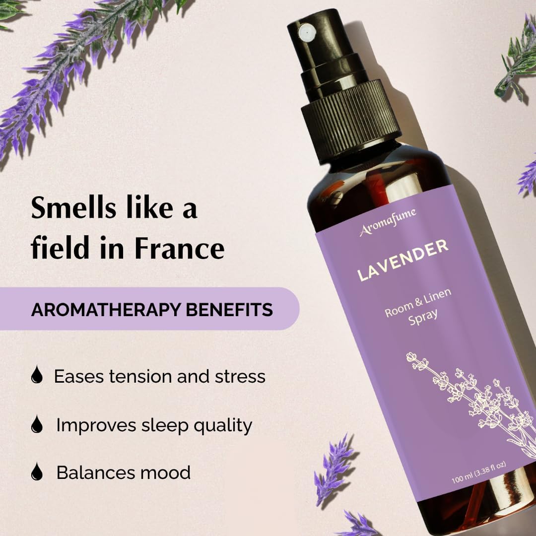 Lavender Air Freshener Spray for Room, Linen & Pillow 100ml