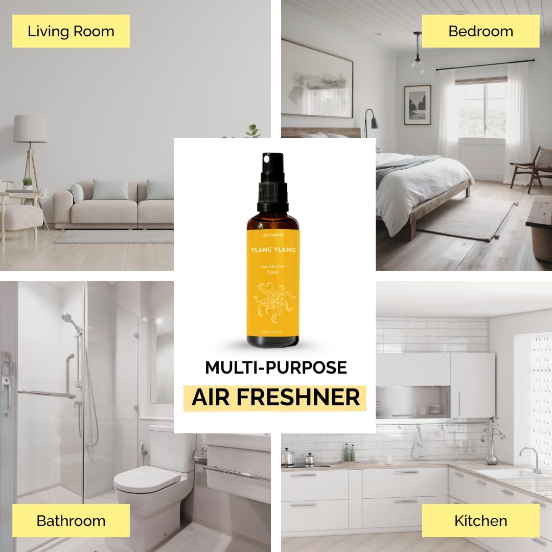 Lavender Air Freshener Spray for Room, Linen & Pillow 100ml