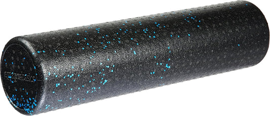 High Density Foam Roller for Exercise and Recovery, 24 Inches, Blue Speckled