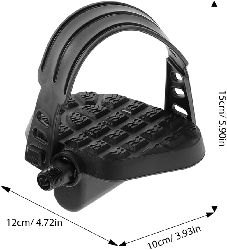 Replacement Bike Pedal Plates Exercise Bike Pedals for Exercise Cycle Home or Gym