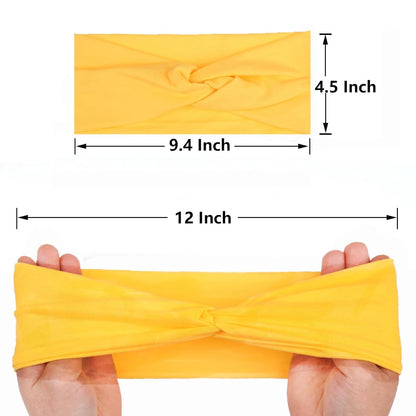 3Pcs Headbands for Women Workout, Women's Fashion Non Slip Moisture Wicking Sweatband for Sports Athletic Yoga Headband
