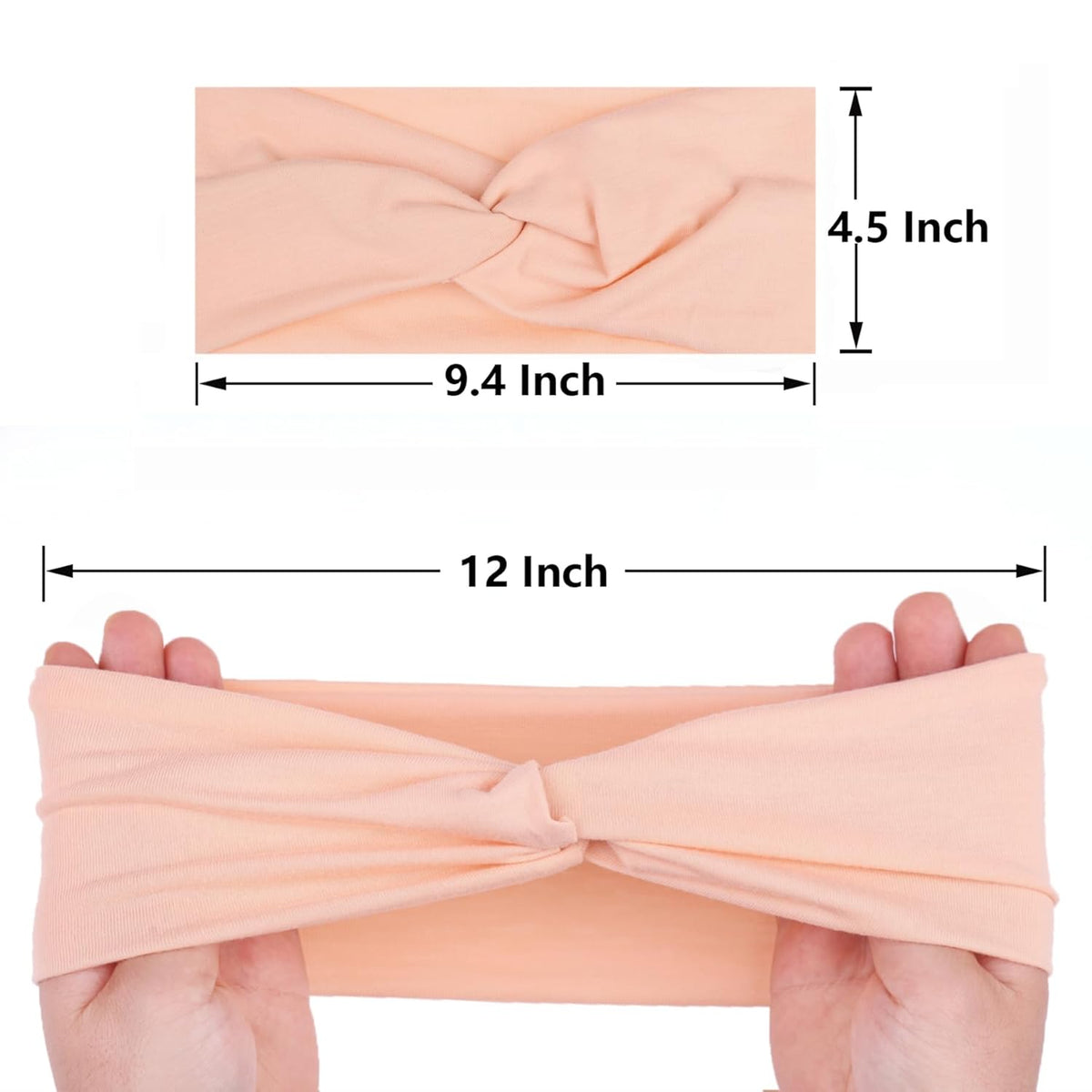 3Pcs Headbands for Women Workout, Women's Fashion Non Slip Moisture Wicking Sweatband for Sports Athletic Yoga Headband