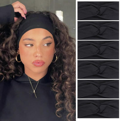 3Pcs Headbands for Women Workout, Women's Fashion Non Slip Moisture Wicking Sweatband for Sports Athletic Yoga Headband
