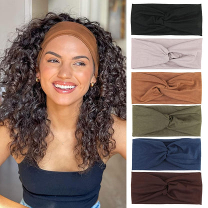 3Pcs Headbands for Women Workout, Women's Fashion Non Slip Moisture Wicking Sweatband for Sports Athletic Yoga Headband