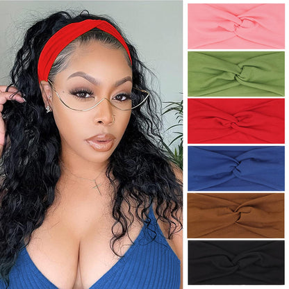 3Pcs Headbands for Women Workout, Women's Fashion Non Slip Moisture Wicking Sweatband for Sports Athletic Yoga Headband
